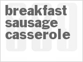 recipe for breakfast sausage casserole