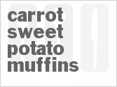 recipe for carrot sweet potato muffins