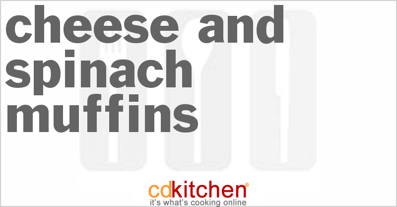Cheese And Spinach Muffins - CDKitchen.com