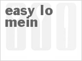 recipe for easy lo mein