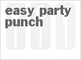 recipe for easy party punch