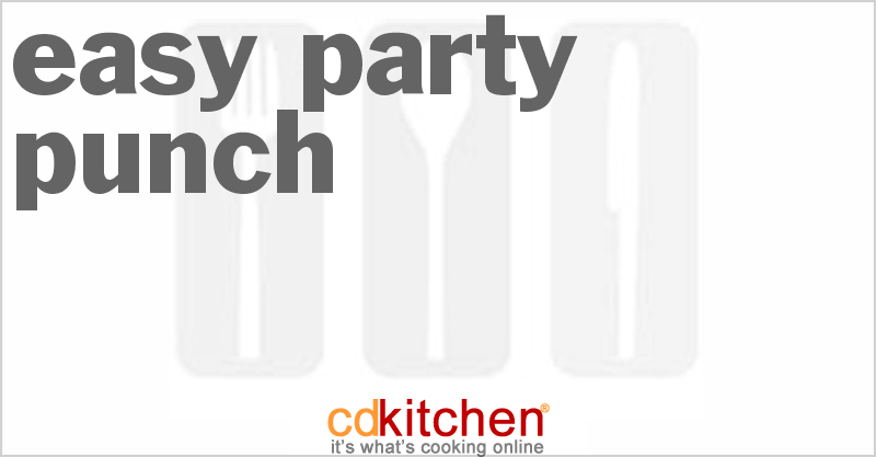 Easy Party Punch - CDKitchen.com
