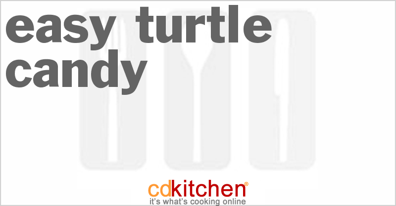 Easy Turtle Candy - CDKitchen.com