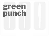 recipe for green punch