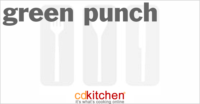 Green Punch - CDKitchen.com