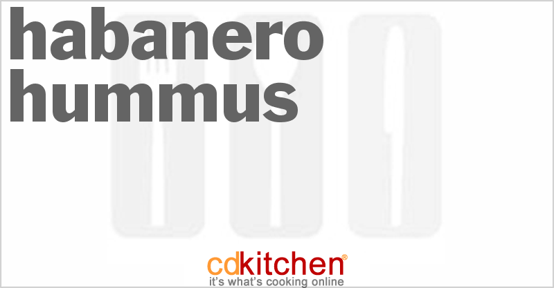 Habanero Hummus - CDKitchen.com