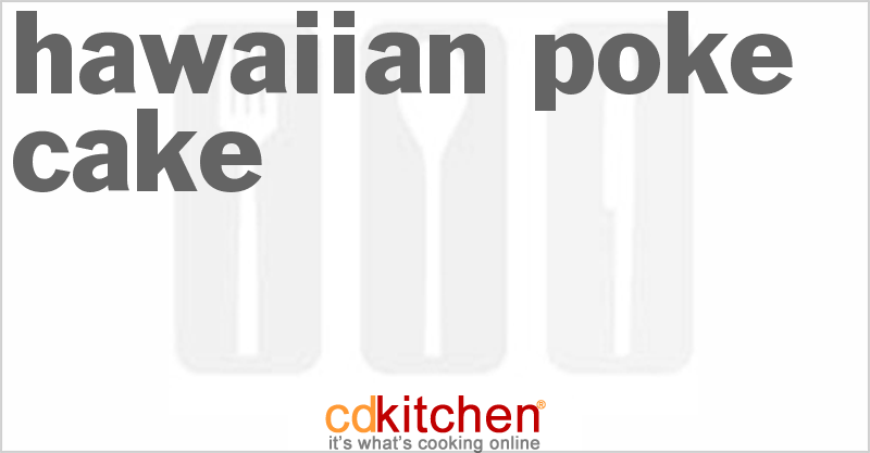 Hawaiian Poke Cake - CDKitchen.com