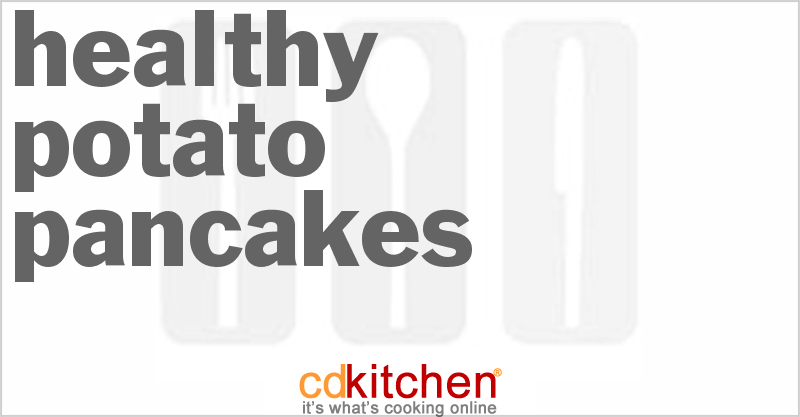 Healthy Potato Pancakes - CDKitchen.com
