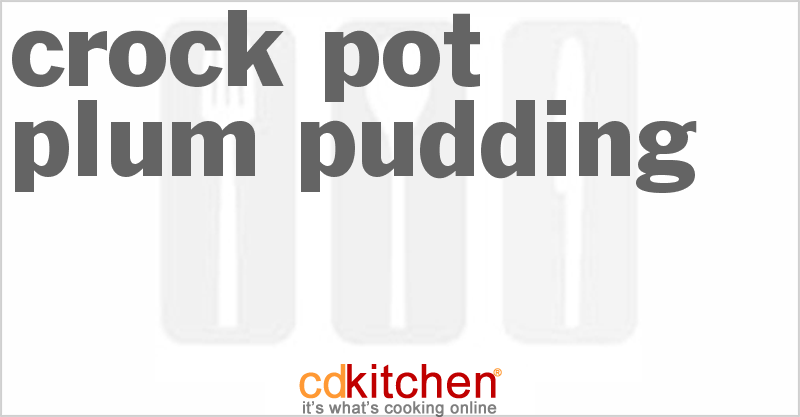 Plum Pudding - CDKitchen.com