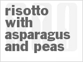 recipe for pressure cooker risotto with asparagus and peas