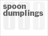 recipe for spoon dumplings