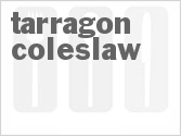 recipe for tarragon coleslaw