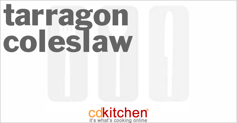 Tarragon Coleslaw - CDKitchen.com