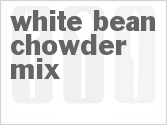 recipe for white bean chowder mix