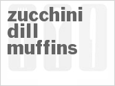 recipe for zucchini dill muffins