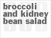 Broccoli and Kidney Bean Salad