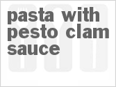 Pasta With Pesto Clam Sauce