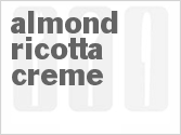 recipe for almond ricotta creme