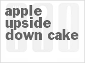 recipe for apple upside-down cake