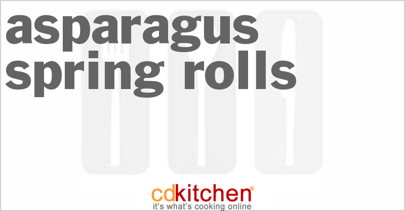 Asparagus Spring Rolls - CDKitchen.com