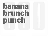 recipe for banana brunch punch