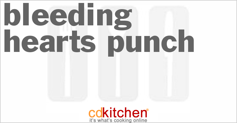 Bleeding Hearts Punch - CDKitchen.com