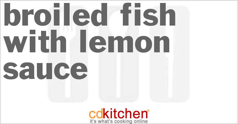 broiled fish recipes