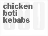 recipe for oven-baked chicken boti kebabs