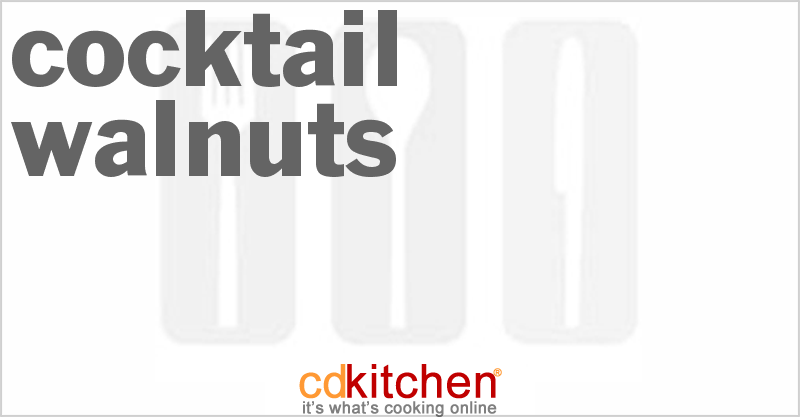 Cocktail Walnuts - CDKitchen.com