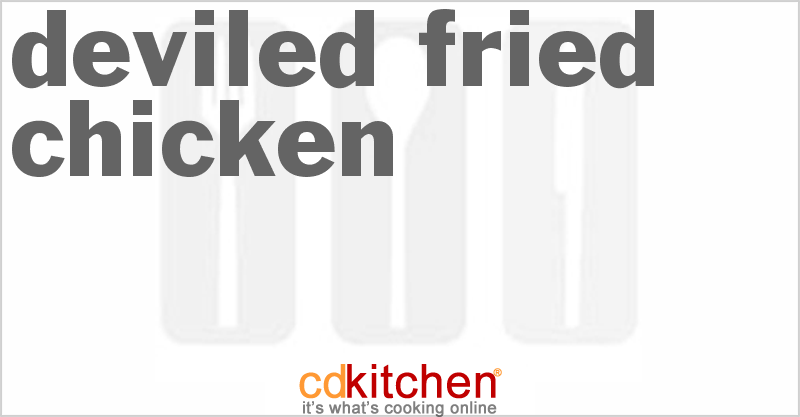 Deviled Fried Chicken - CDKitchen.com