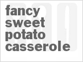 recipe for fancy sweet potato casserole