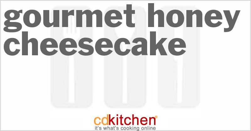 Gourmet Honey Cheesecake - CDKitchen.com