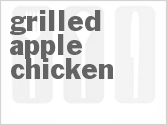 recipe for grilled apple chicken