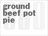 recipe for ground beef pot pie