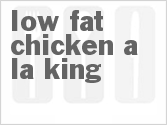 recipe for low-fat chicken a la king