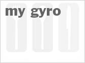 recipe for slow cooker my gyro (sandwiches)