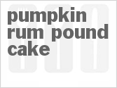 recipe for pumpkin rum pound cake