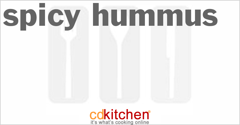 Spicy Hummus - CDKitchen.com