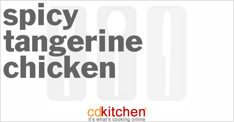 Spicy Tangerine Chicken - CDKitchen.com