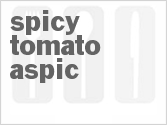 recipe for spicy tomato aspic