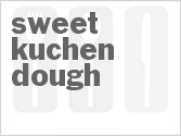 recipe for sweet kuchen dough