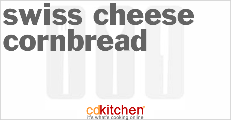 Swiss Cheese Cornbread - CDKitchen.com