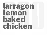 recipe for tarragon lemon baked chicken