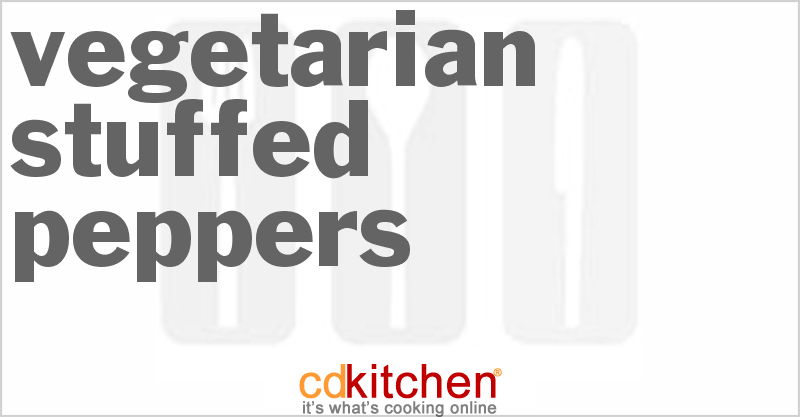Vegetarian Stuffed Peppers - CDKitchen.com