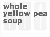 recipe for whole yellow pea soup
