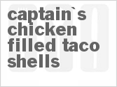 Captain's Chicken Filled Taco Shells