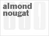 recipe for almond nougat
