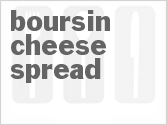 recipe for boursin cheese spread