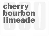 recipe for cherry-bourbon limeade cocktail