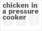 recipe for chicken in a pressure cooker
